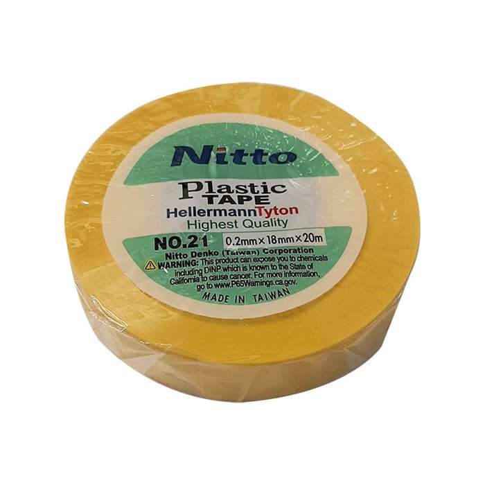 NITTO Insulation Tape 20m - Yellow