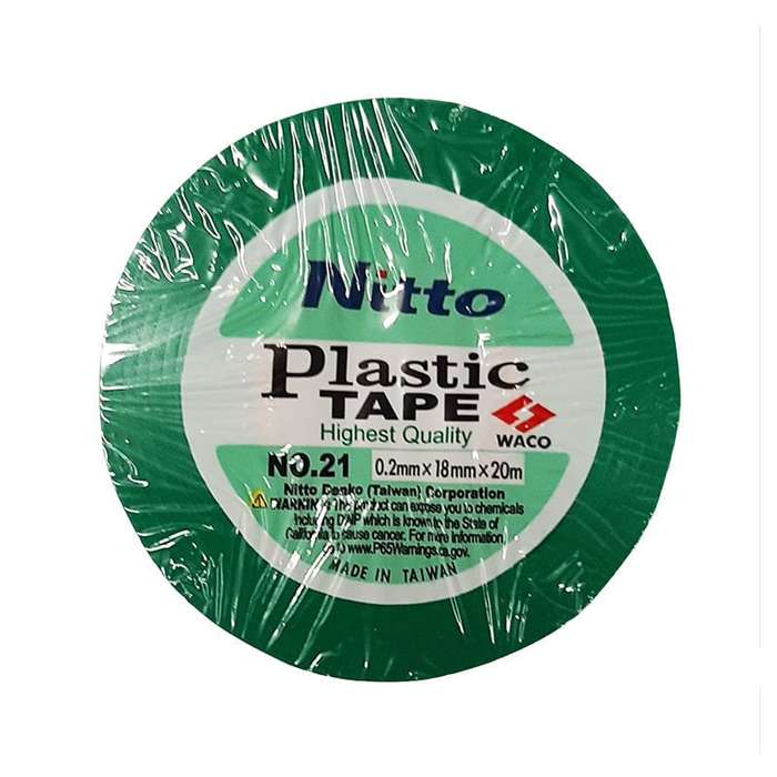 NITTO Insulation Tape 20m - Green