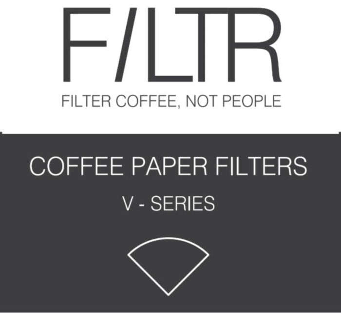 FILTR 100 Pour Over Filter Papers for V60 (V01) 1-2 cup