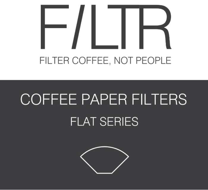 FILTR 100 Coffee Dripper Filter papers (wedge) (1x2) small