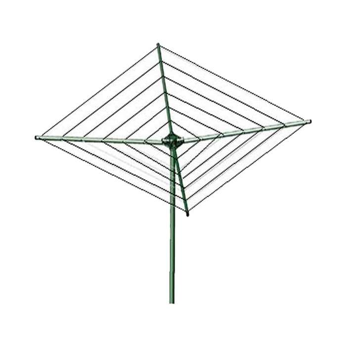 RIGGER Wash Line Rotary Windy Steel Green 30m