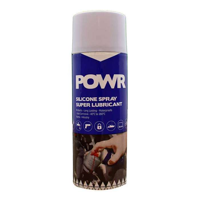 POWR Lubricant Silicone Spray 400ml