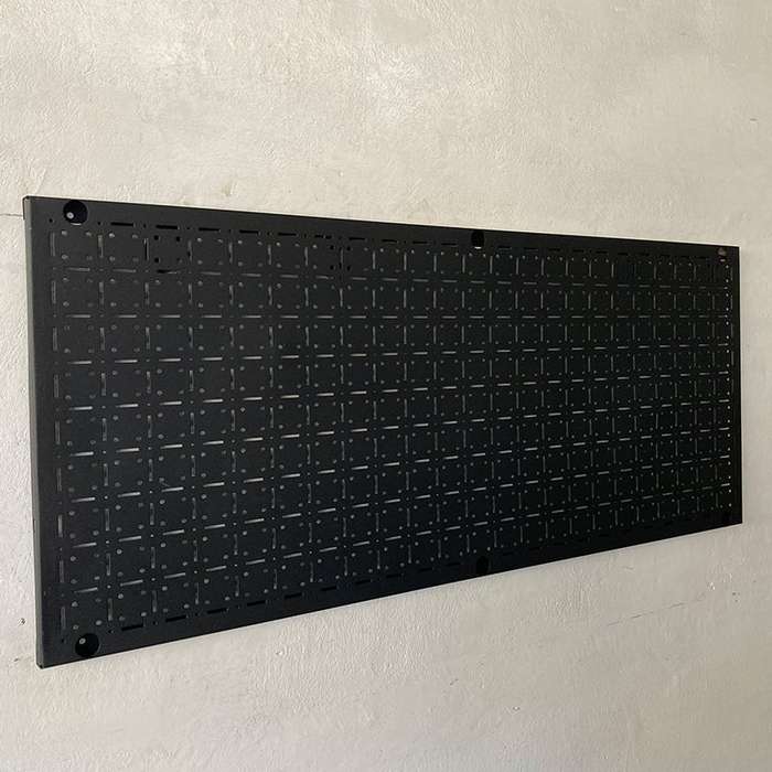 CLIP-FIT Powder Coated Mild Steel Pegboard 1200mm x 500mm ( Pack of 2 )