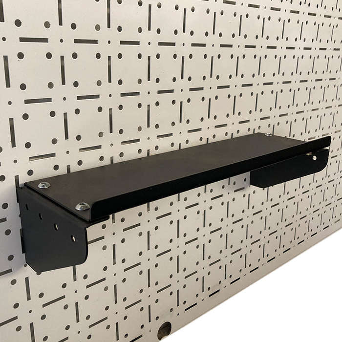 CLIP-FIT Pegboard Shelves