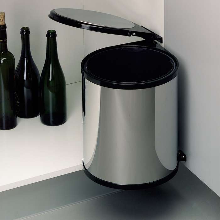ROCO Door Bin Stainless Steel 15 Litre