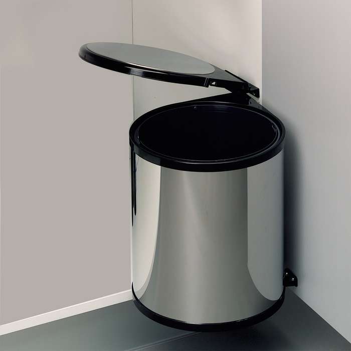 ROCO Door Bin Stainless Steel 15 Litre