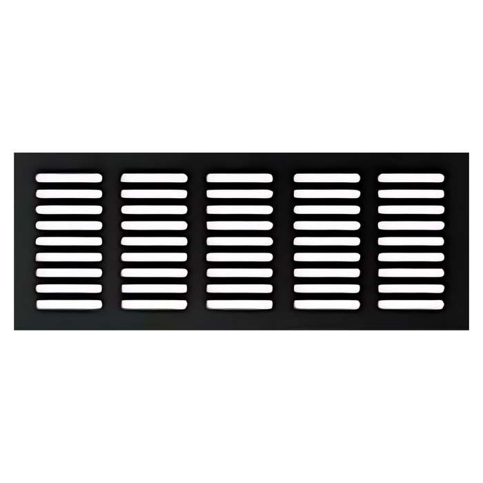 ROCO Aluminum Airvent  Black 200mm x 80mm