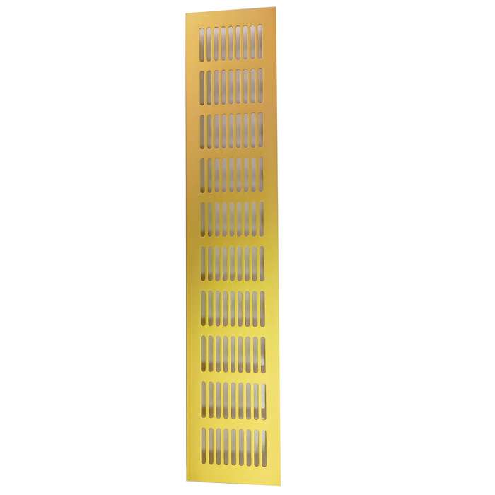 ROCO Aluminum Airvent Gold 400mm x 80mm