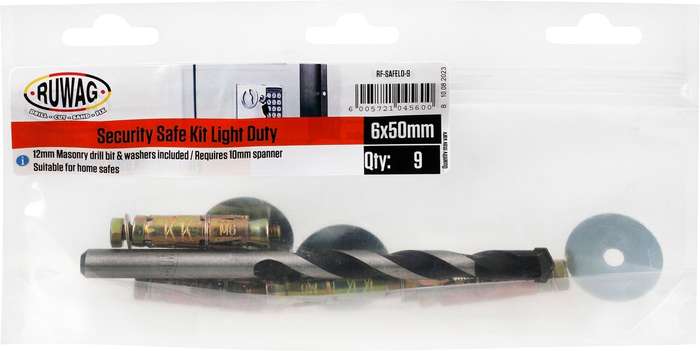 RUWAG Security Safe Installation Kit Light Duty