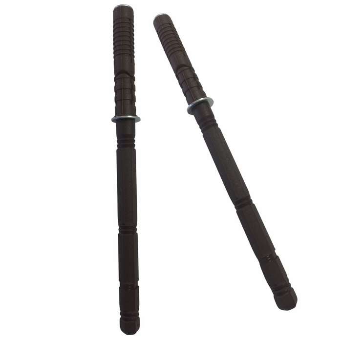 ROCO Shelf Support Concealed Brown 14mm x 140mm ( 2 Pack )