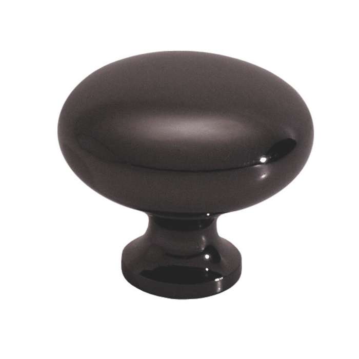 ROCO Small Base Drawer Knob Matt Black 32mm