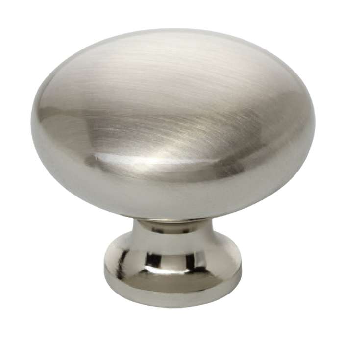 ROCO Small Base Drawer Knob Satin Chrome 32mm