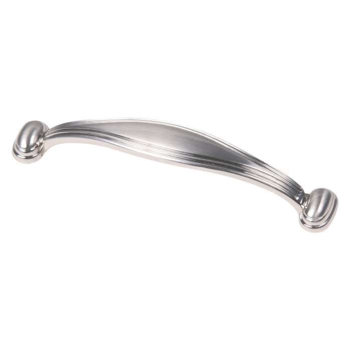 ROCO Victoria Antique Cupboard Handle Satin Chrome 96mm