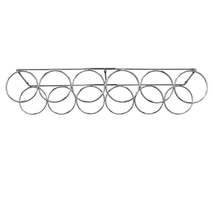 ROCO Wine Bottle Holder 6 Ring Chrome