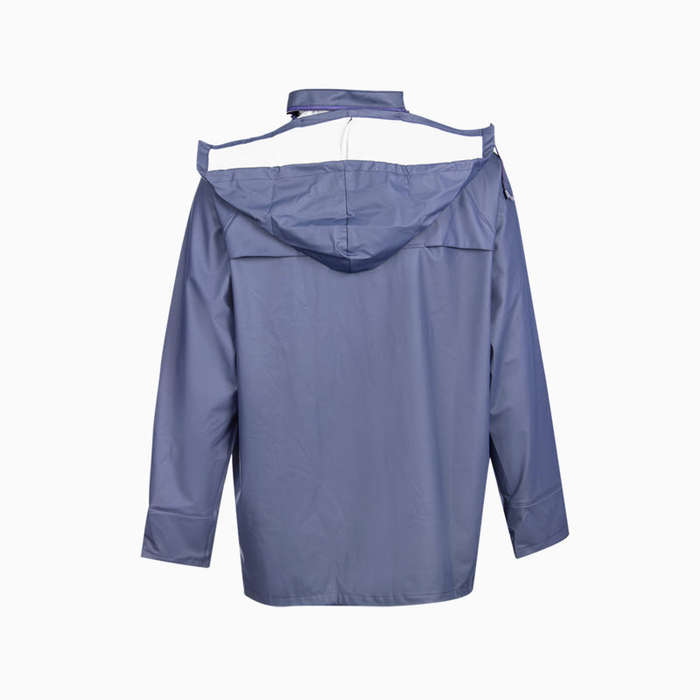 PIONEER SAFETY Rain Suit PU Premium Storm Guard Navy