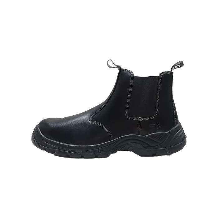 DOT SAFETY Chelsea Contractors Steel Toe Boot Black