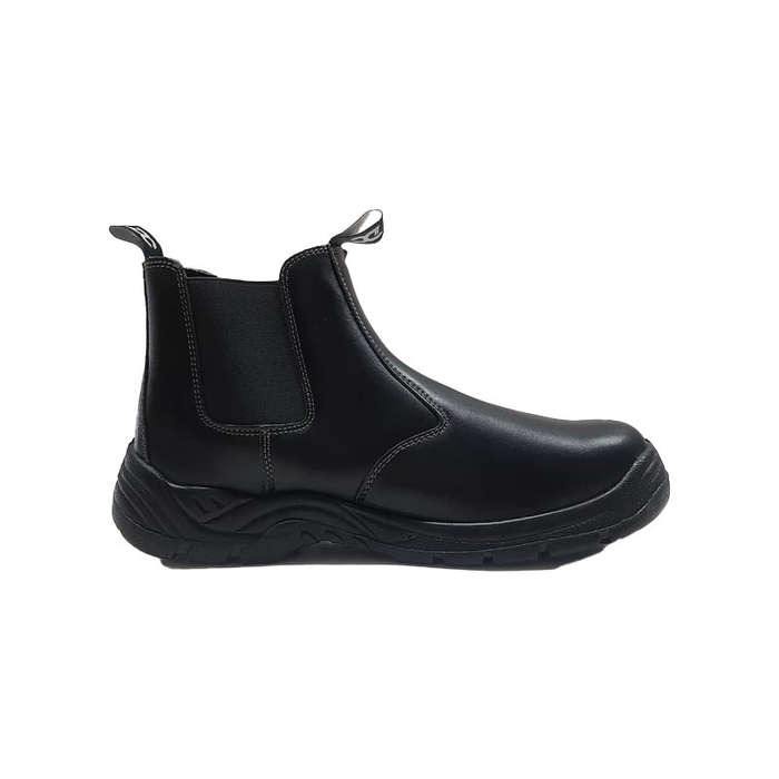 DOT SAFETY Chelsea Contractors Steel Toe Boot Black