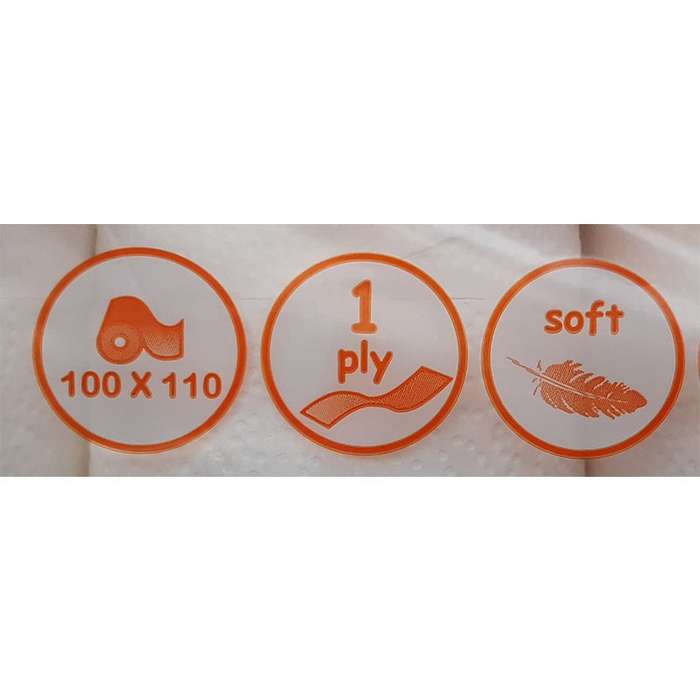 NOVA Toilet Paper 1ply Virgin Pack 48