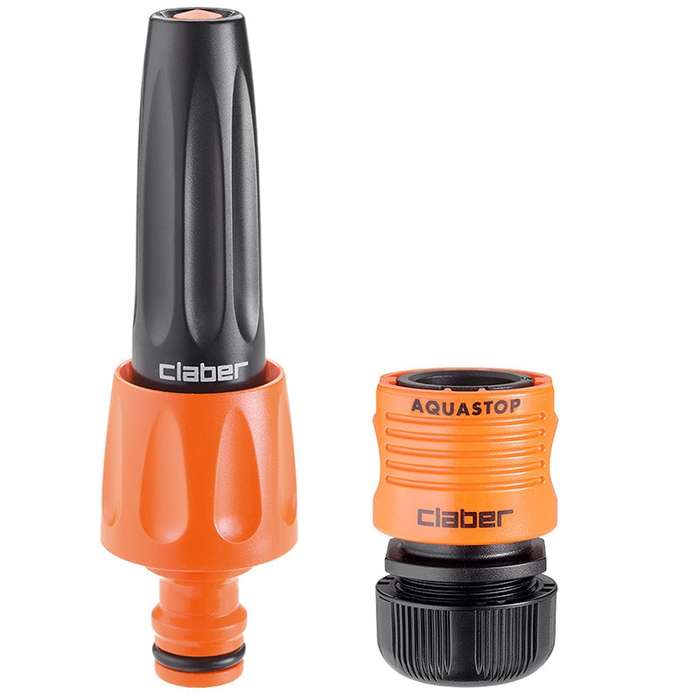 CLABER 2 Piece Set With Adjustable Spray Nozzle