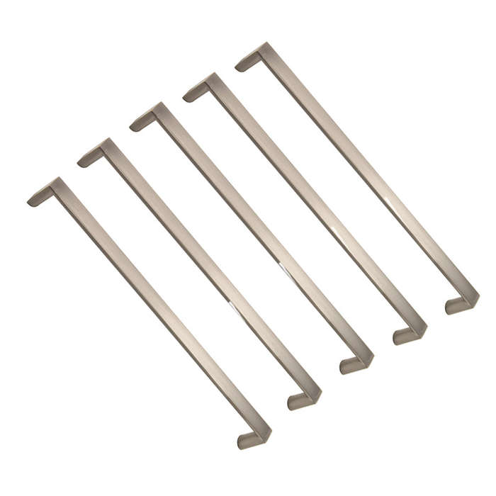 ROCO Flat Square Cupboard Handle Satin Chrome 160mm ( 5 Pack )