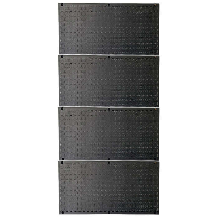 CLIP-FIT Powder Coated Mild Steel Pegboard 1200mm x 500mm ( Pack of 4 )
