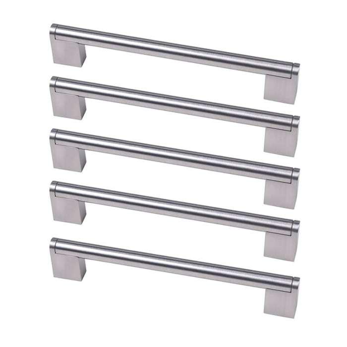 ROCO Cupboard Handle Aries Satin Chrome 192mm ( 5 Pack )