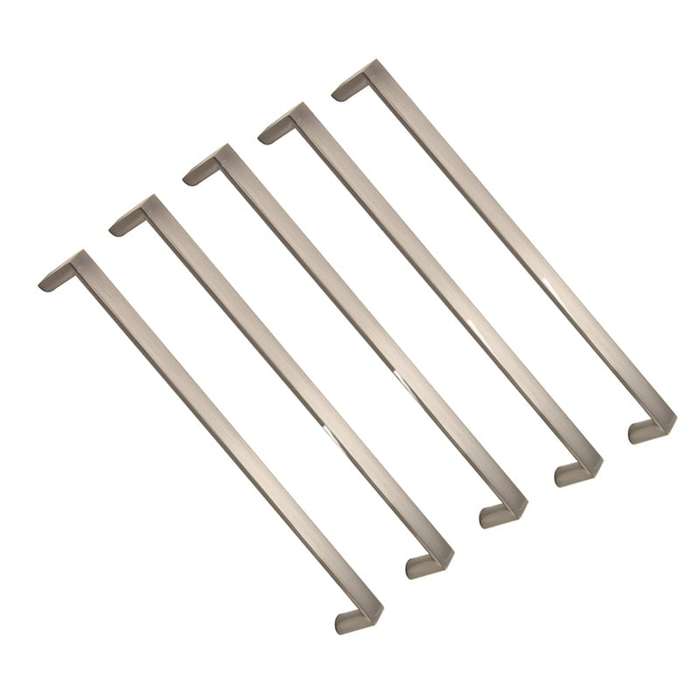 ROCO Flat Square Cupboard Handle Satin Chrome 128mm ( 5 Pack )