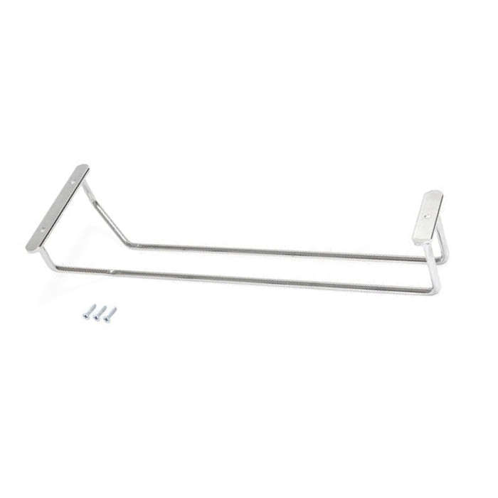 ROCO One Row Wine Glass Holder Chrome For 3 Glasses