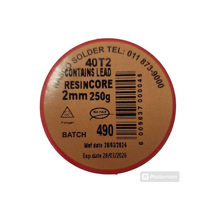 NASCO Solder Resin Core Reel 40t 2.0mm 250g