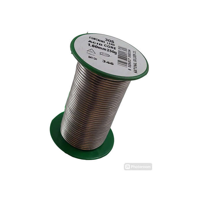 NASCO Solder Acid Core Reel 1.6mm 250g
