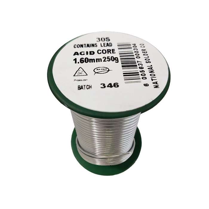 NASCO Solder Acid Core Reel 1.6mm 250g