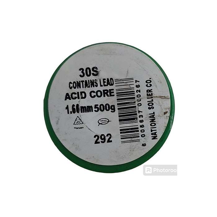 NASCO Solder Acid Core Reel 1.6mm 500g