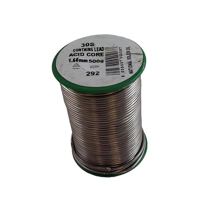 NASCO Solder Acid Core Reel 1.6mm 500g