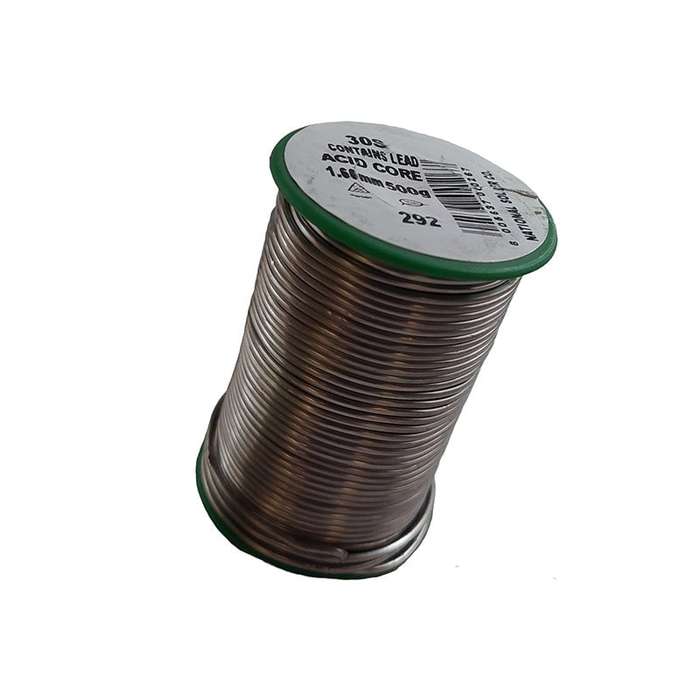 NASCO Solder Acid Core Reel 1.6mm 500g