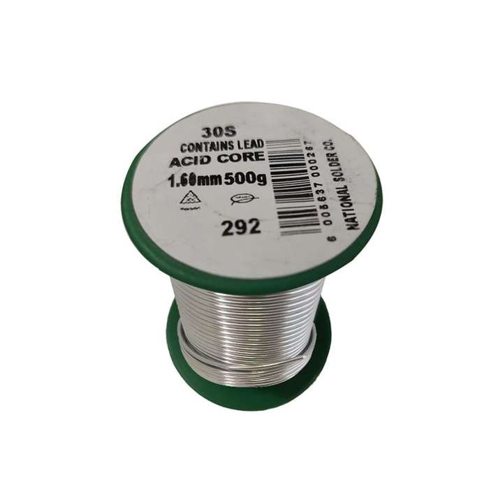 NASCO Solder Acid Core Reel 1.6mm 500g