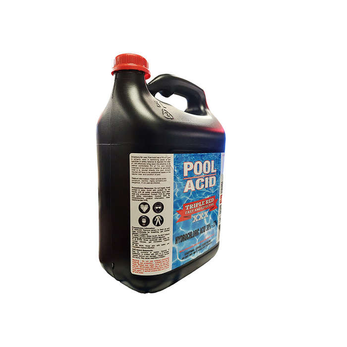 TRIPLE RED Pool Acid 5 Litre