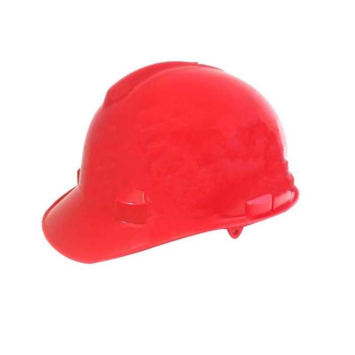 Cap Safety (Peak) Red Lined