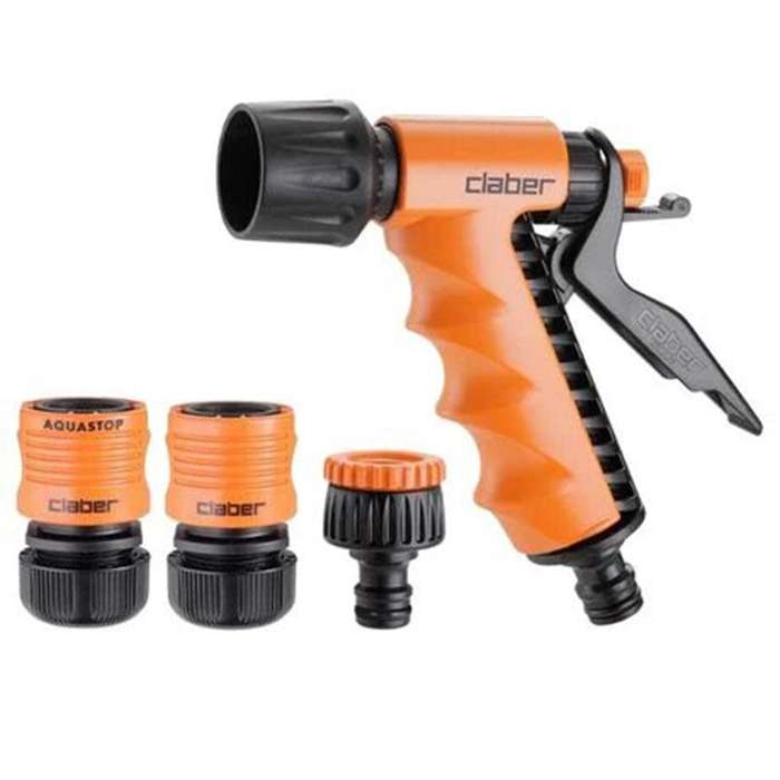 CLABER Spray Pistol With Tap Connector 5 Piece Starter Set 1/2"(15-21mm)