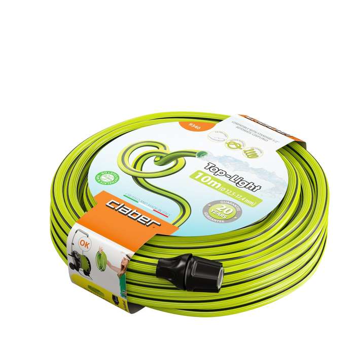 CLABER ½ Top-Light Lightweight Hose 10m With Connectors