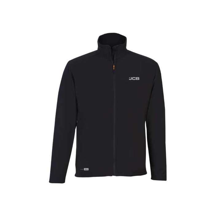 JCB Soft Shell Jacket Slim Fit Black