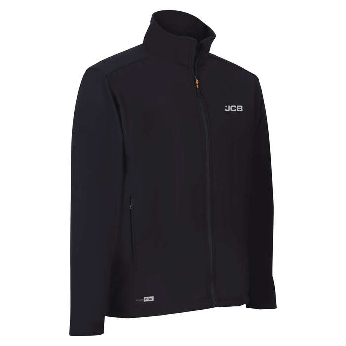 JCB Soft Shell Jacket Slim Fit Black
