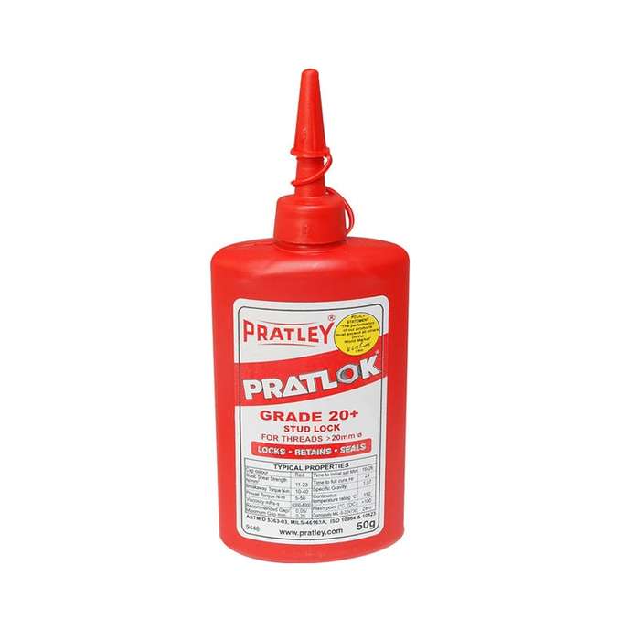 PRATLEY Adhesive Studlock 50gr Grade 20+