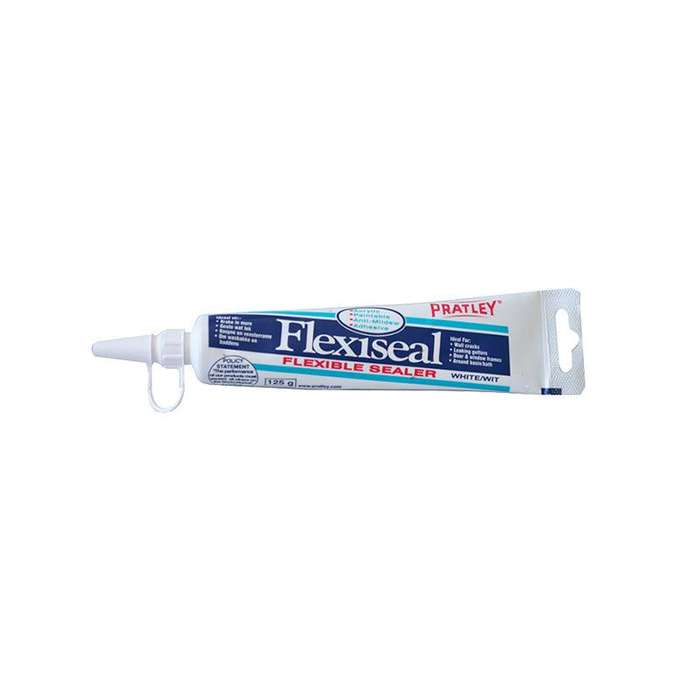 PRATLEY Sealant Flexiseal 125gm Tube Carded White