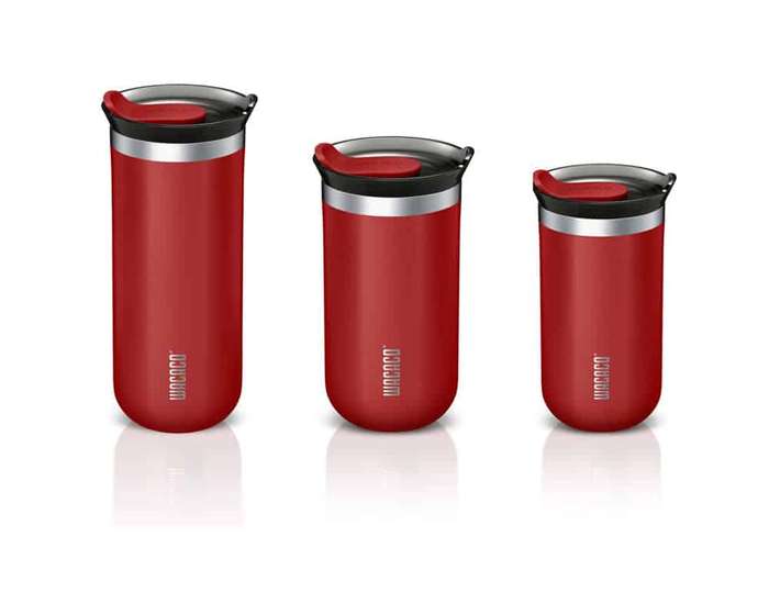WACACO Vacuum Insulated Travel Mug Red