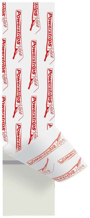 TESA Powerstrips Sensitive Surface 1kg 6 Adhesive Strips Wallpaper/Plaster