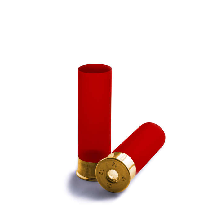 Shotgun Hulls - 12ga 70mm 16mm Brass [100] (Red)