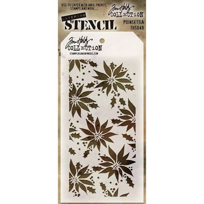 Tim Holtz - Poinsettia