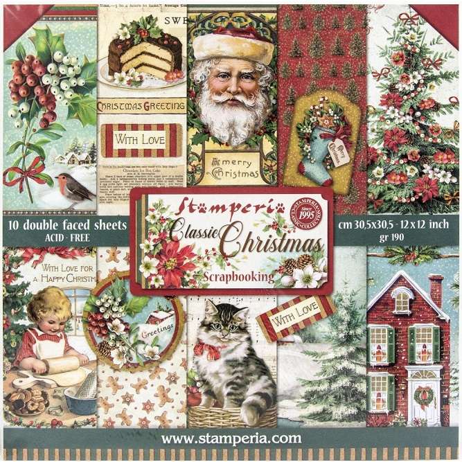 Stamperia - Classic Christmas