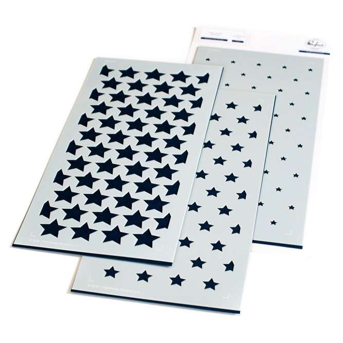 Pinkfresh - Slimline Stars Builder Layering