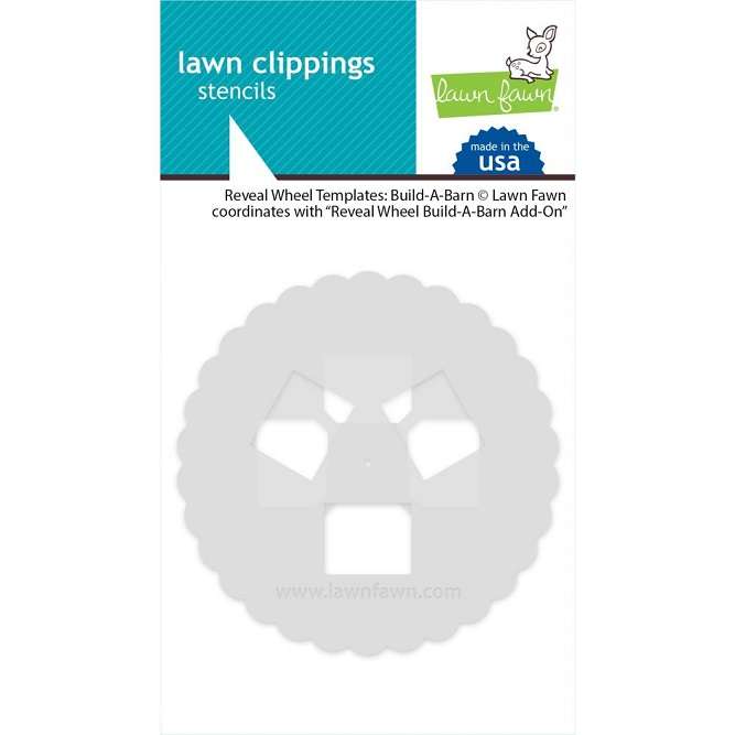 Lawn Fawn - Reveal Wheel Templates: Build-A-Barn